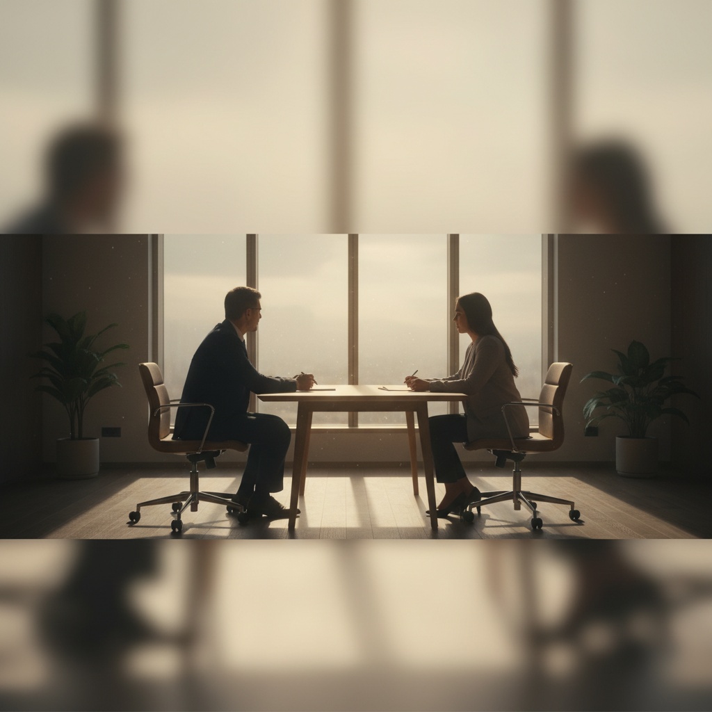 Médiation de la consommation — salle de réunion avec professionnels